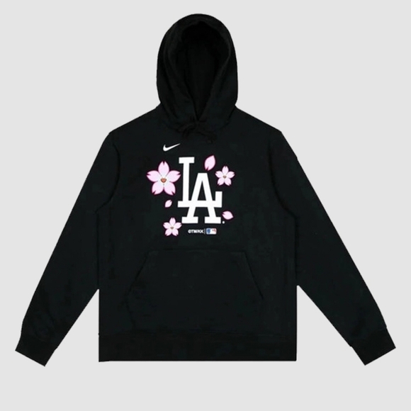 Nike x Takashi Murakami x MLB Dodgers Hoodie Black – New w/ Tags (Large) - Picture 3 of 7